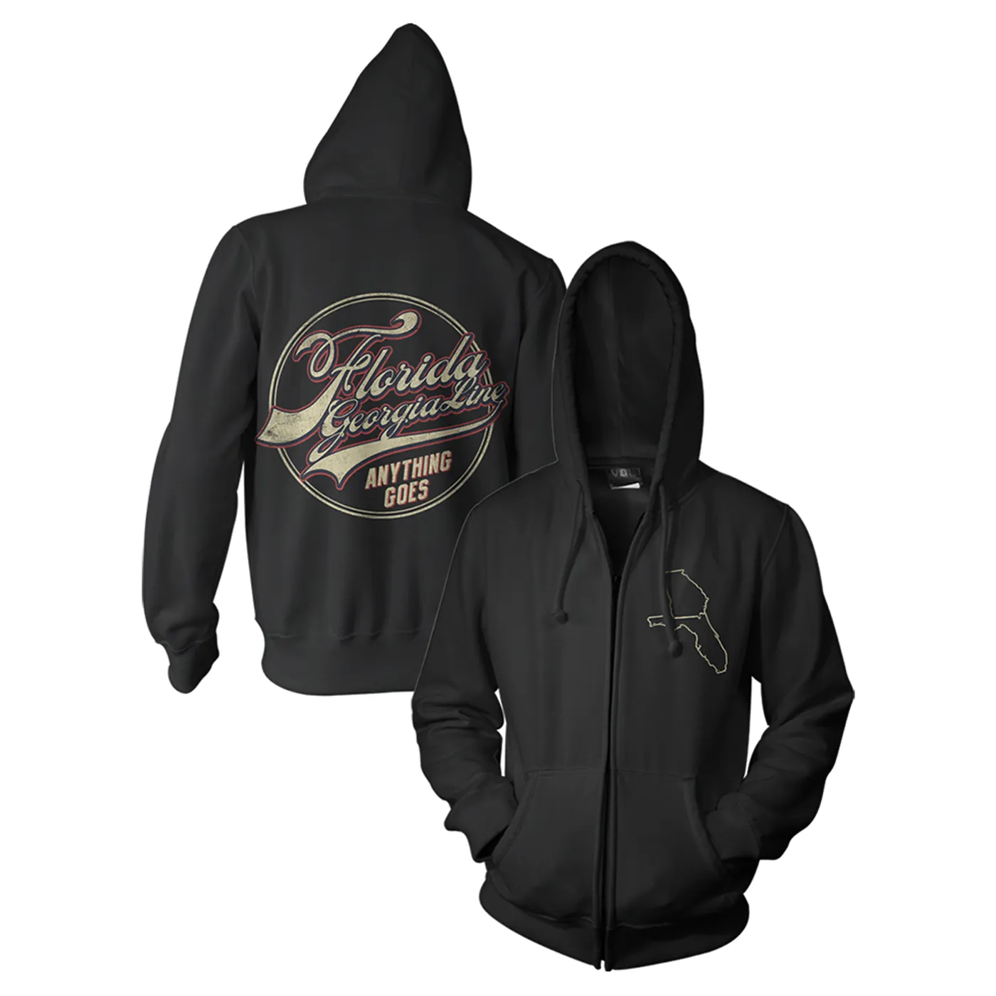 Florida Georgia Line Anything Goes Zip Hoody
