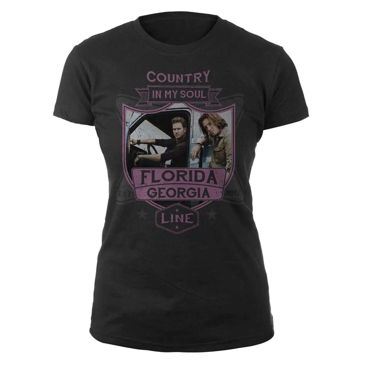 Florida Georgia Line Country in My Soul Ladies Tee