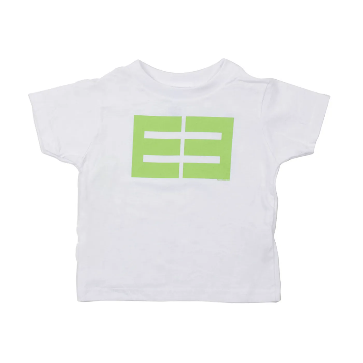 Emblem3 Block Logo White Toddler Tee