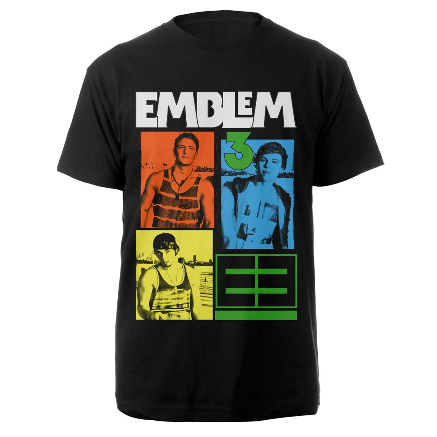 Emblem3 Colored Photos Tee