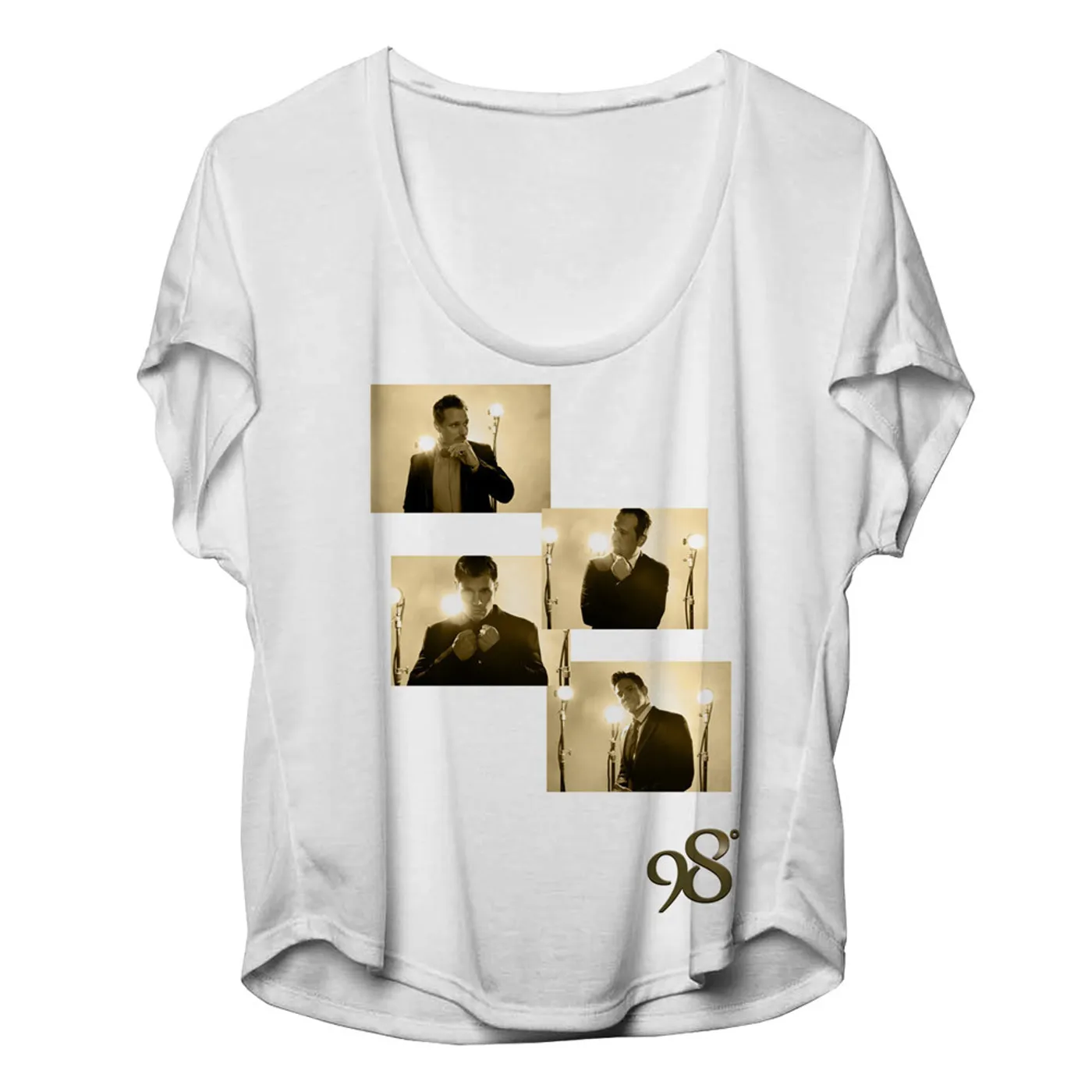 98 Degrees Sepia Photo Ladies Dolman