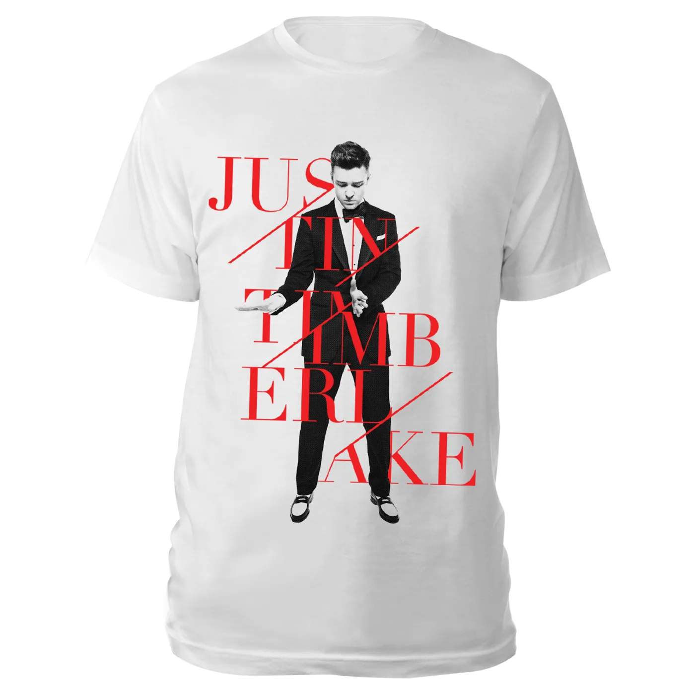 Justin Timberlake White London Tour Tee