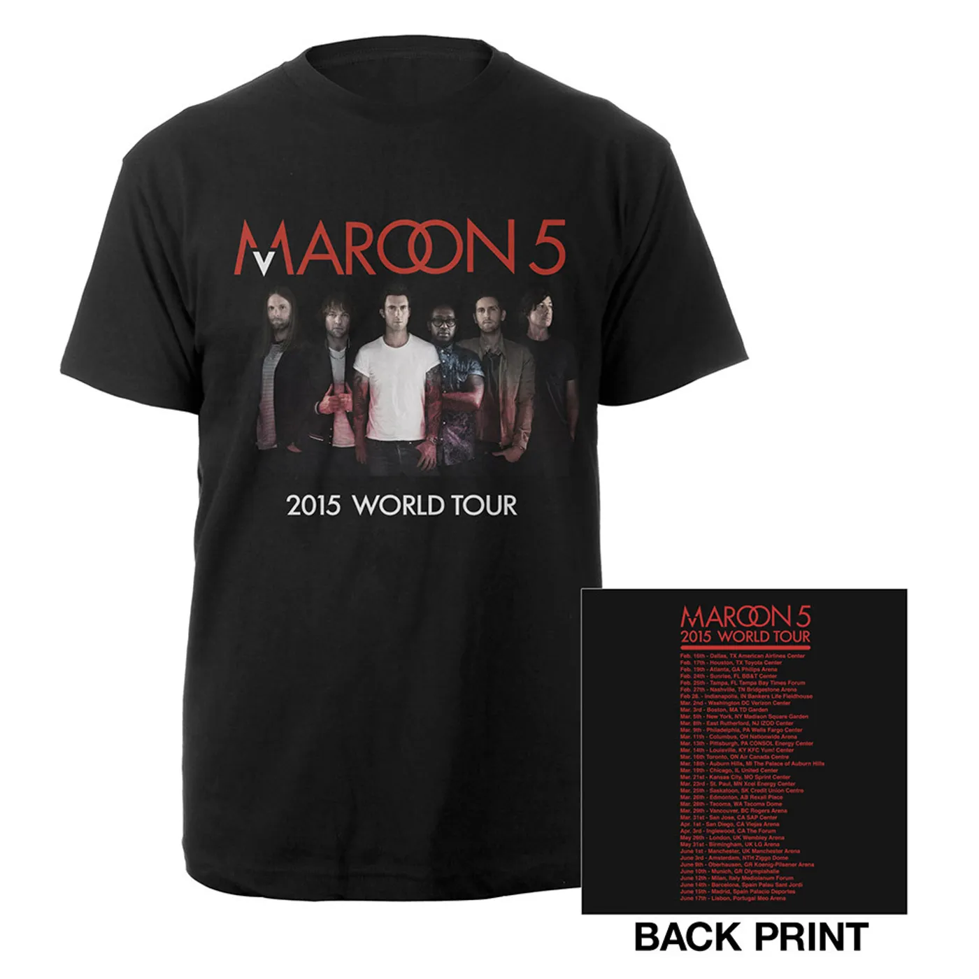 Maroon5 マルーン5　WORLD TOUR 2022　Tシャツ　WHITE Maroon5 マルーン5 WORLD TOUR 2022 Tシャツ WHITE - メルカリ
