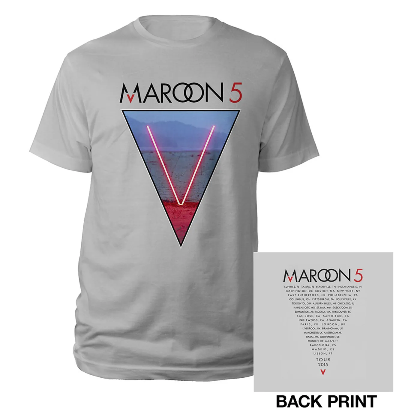Maroon 5 Tour Tee