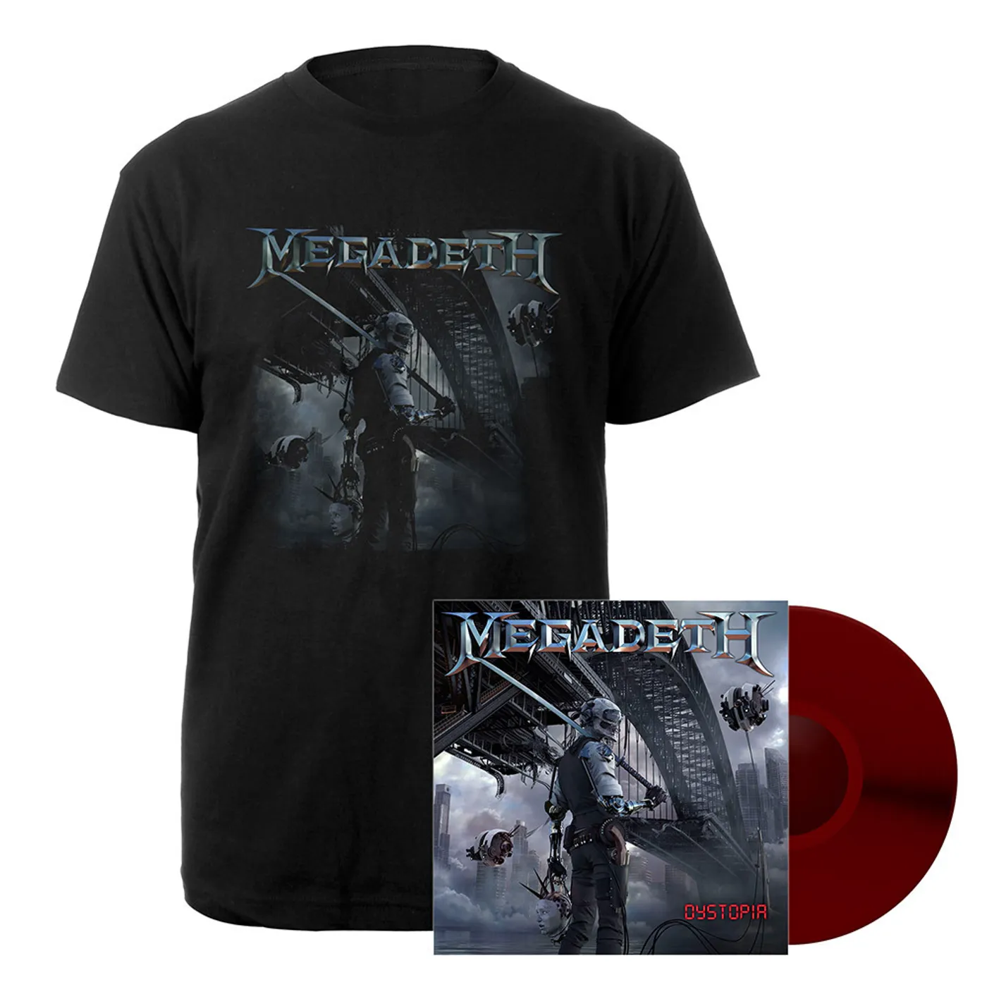 Megadeth Dystopia Colored Vinyl & Tee