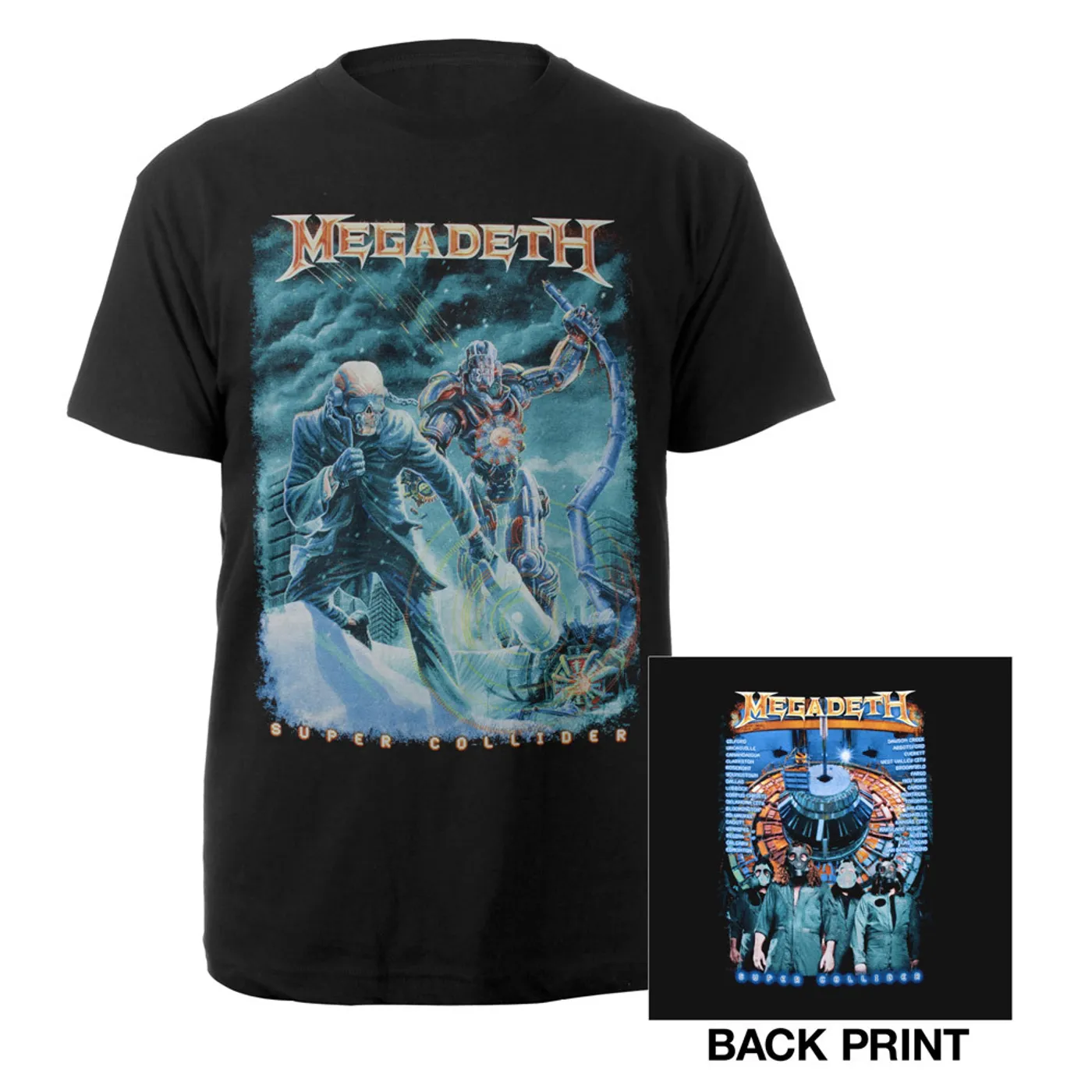 Super Collider Megadeth Tour Tee