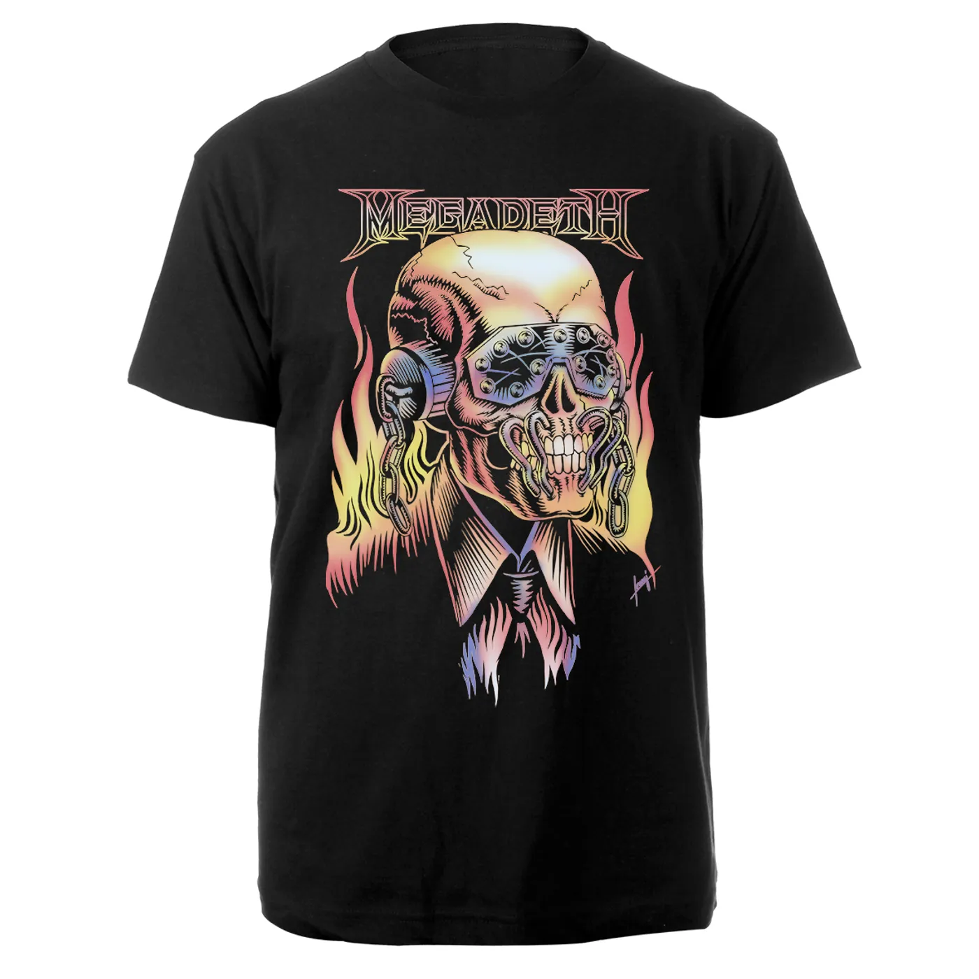 Megadeth Burning Vic Tee