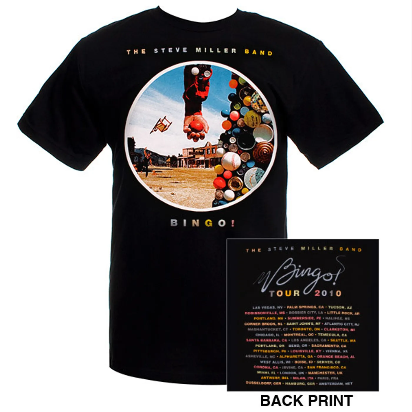Steve Miller Band Bingo! Event Tee