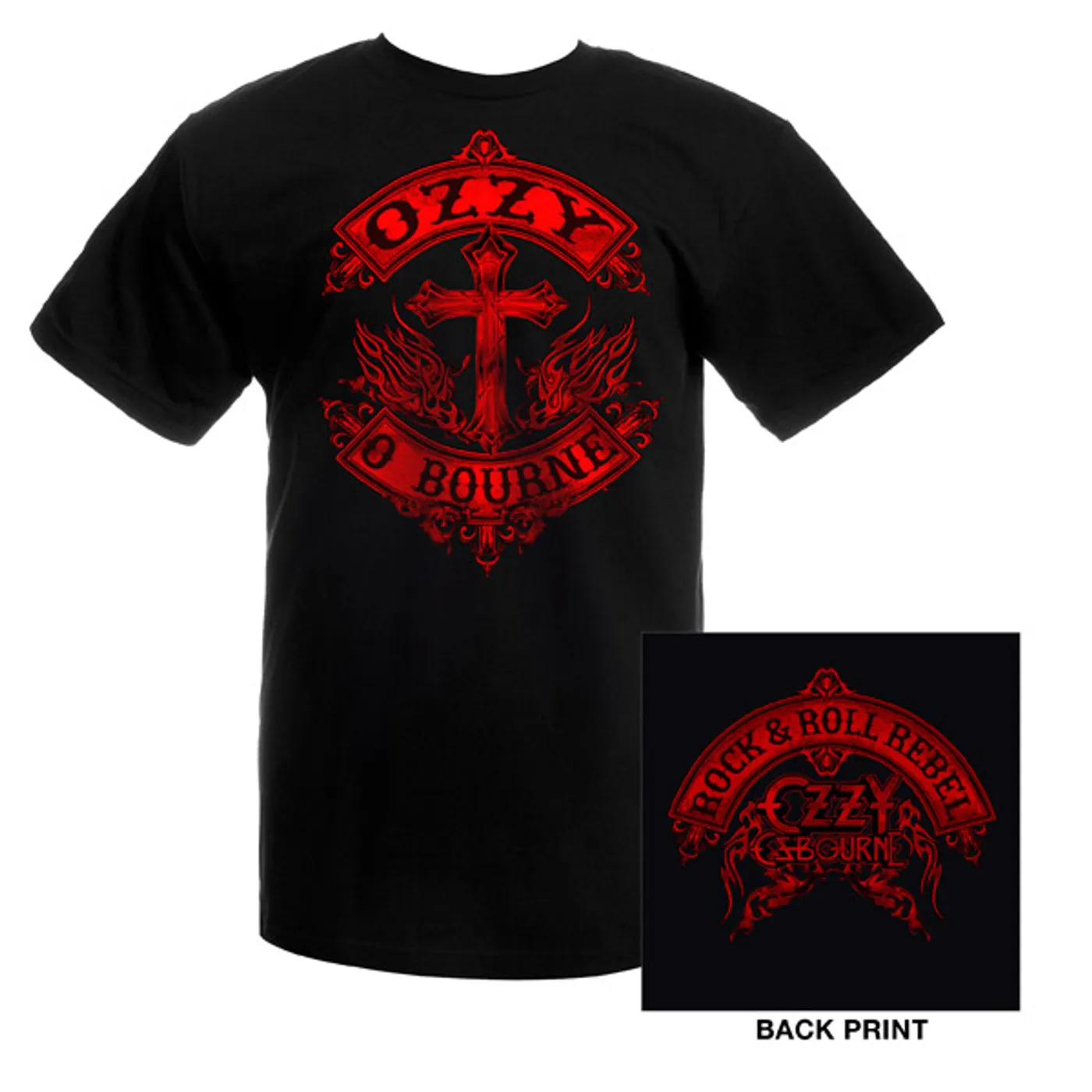 Ozzy Osbourne Rock & Roll Rebel Ozzy T-Shirt