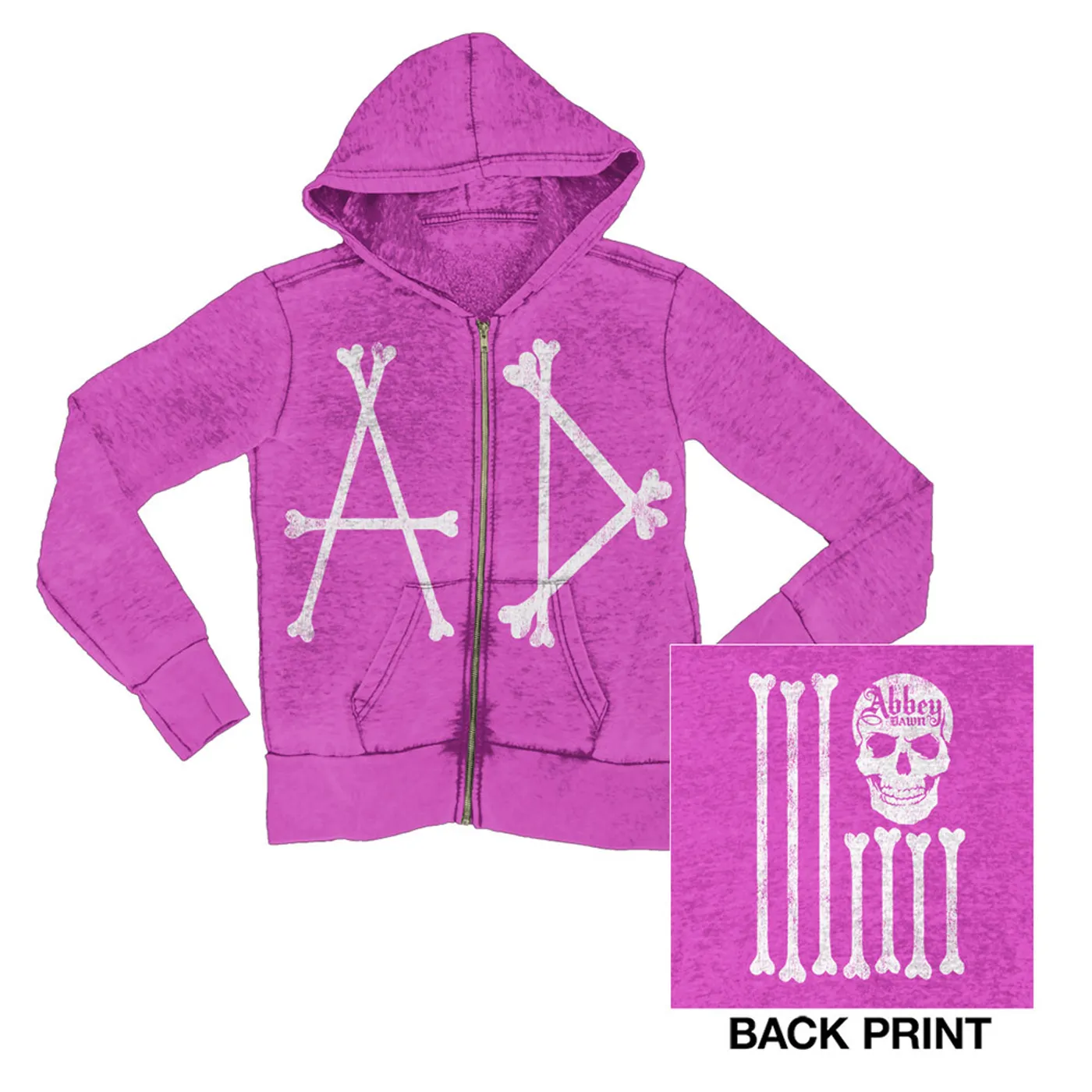 Avril Lavigne Raspberry Zip Hoodie