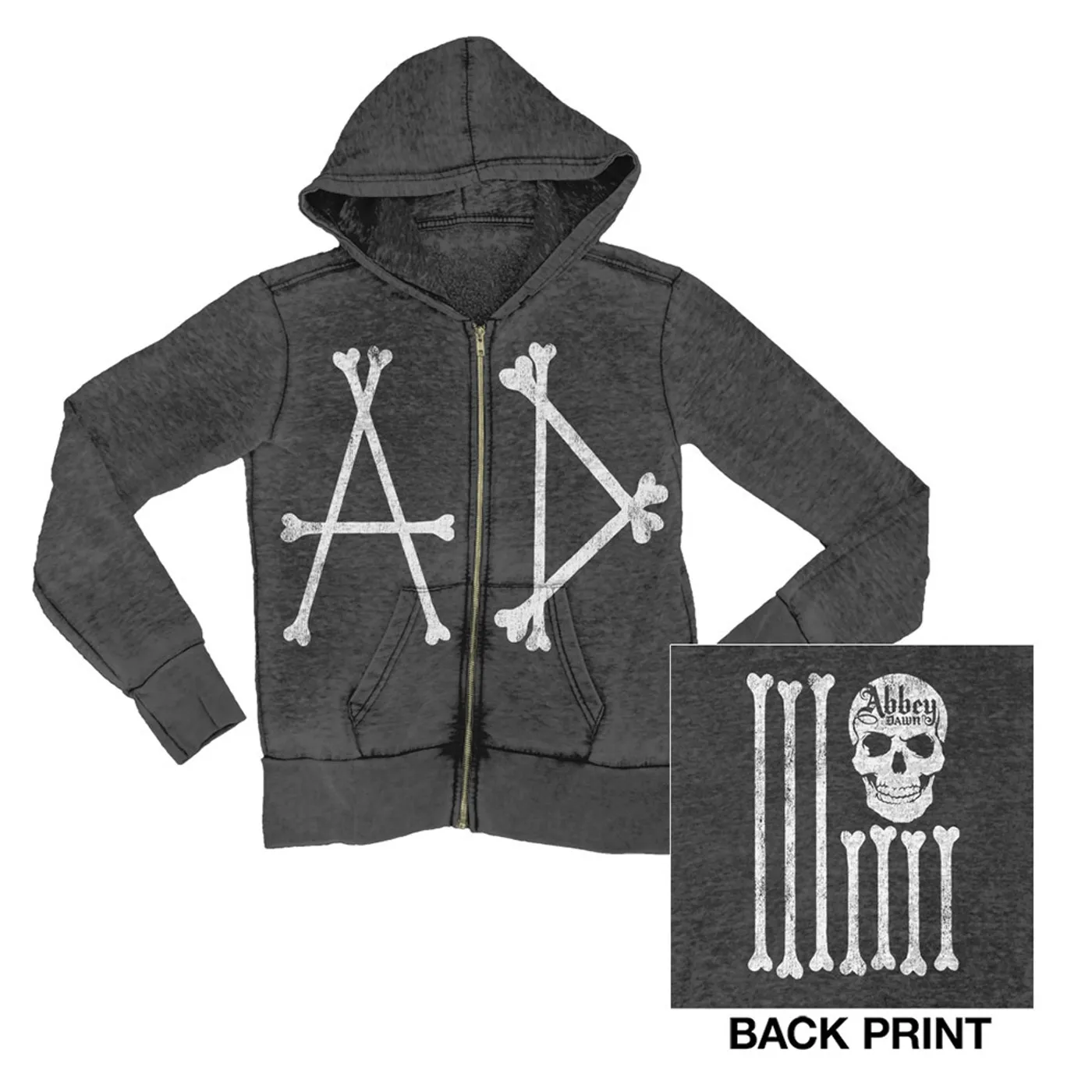 Avril Lavigne Carbon Zip Hoodie