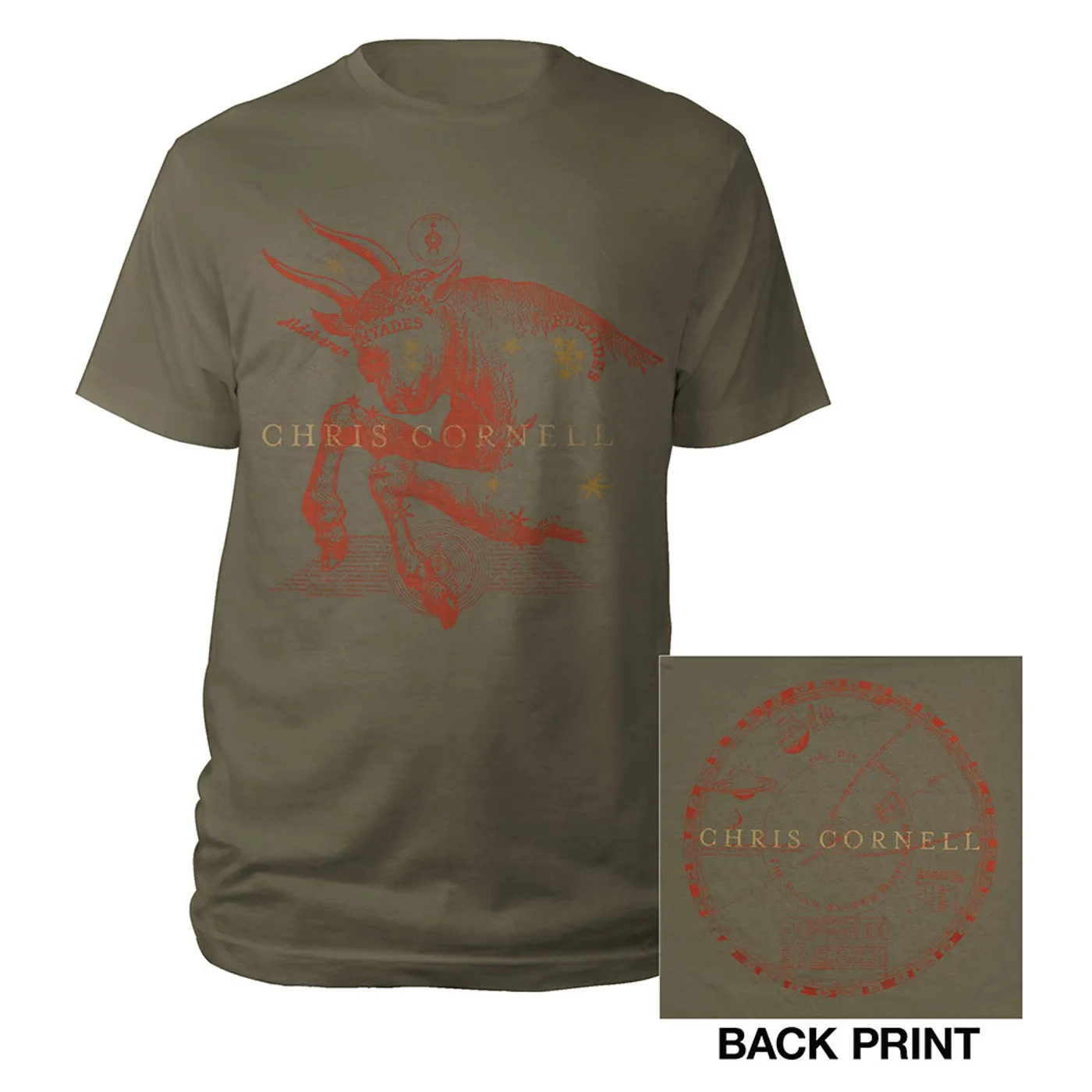 Chris Cornell Zodiac T-shirt