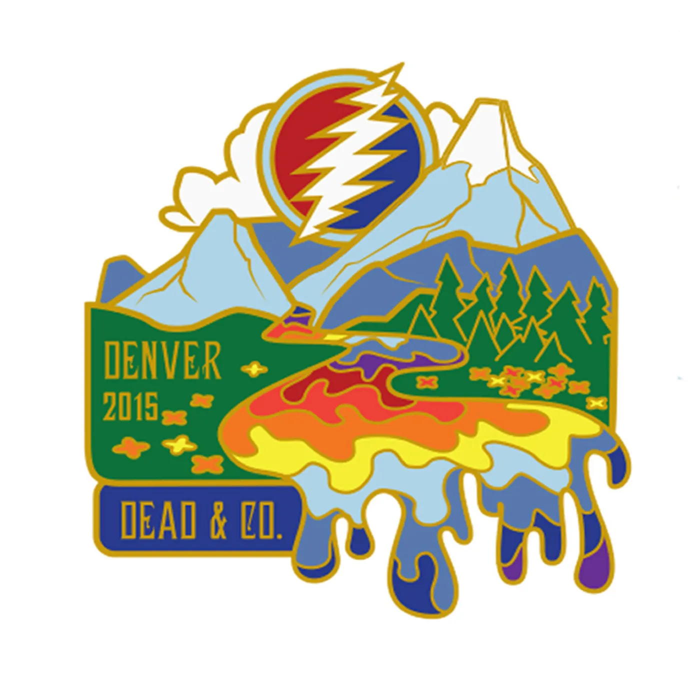 Dead & Company Denver Pin