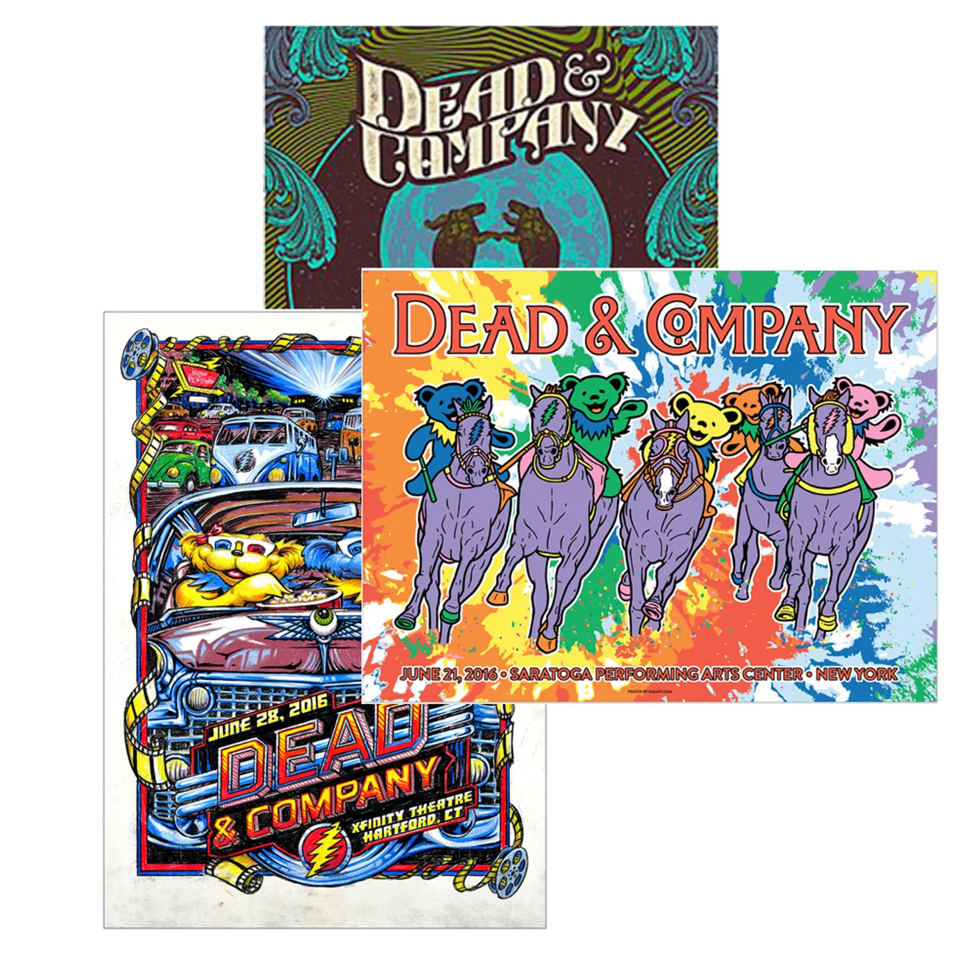 Dead & Company Exclusive Event Posters Bundle!