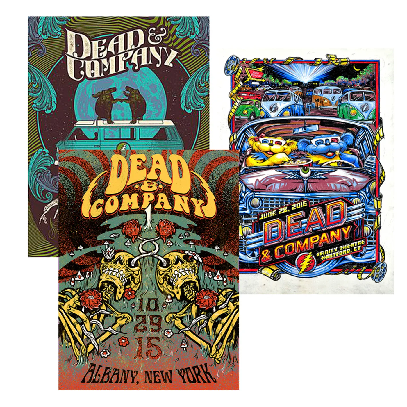 Dead & Company Exclusive Event Posters bundle!