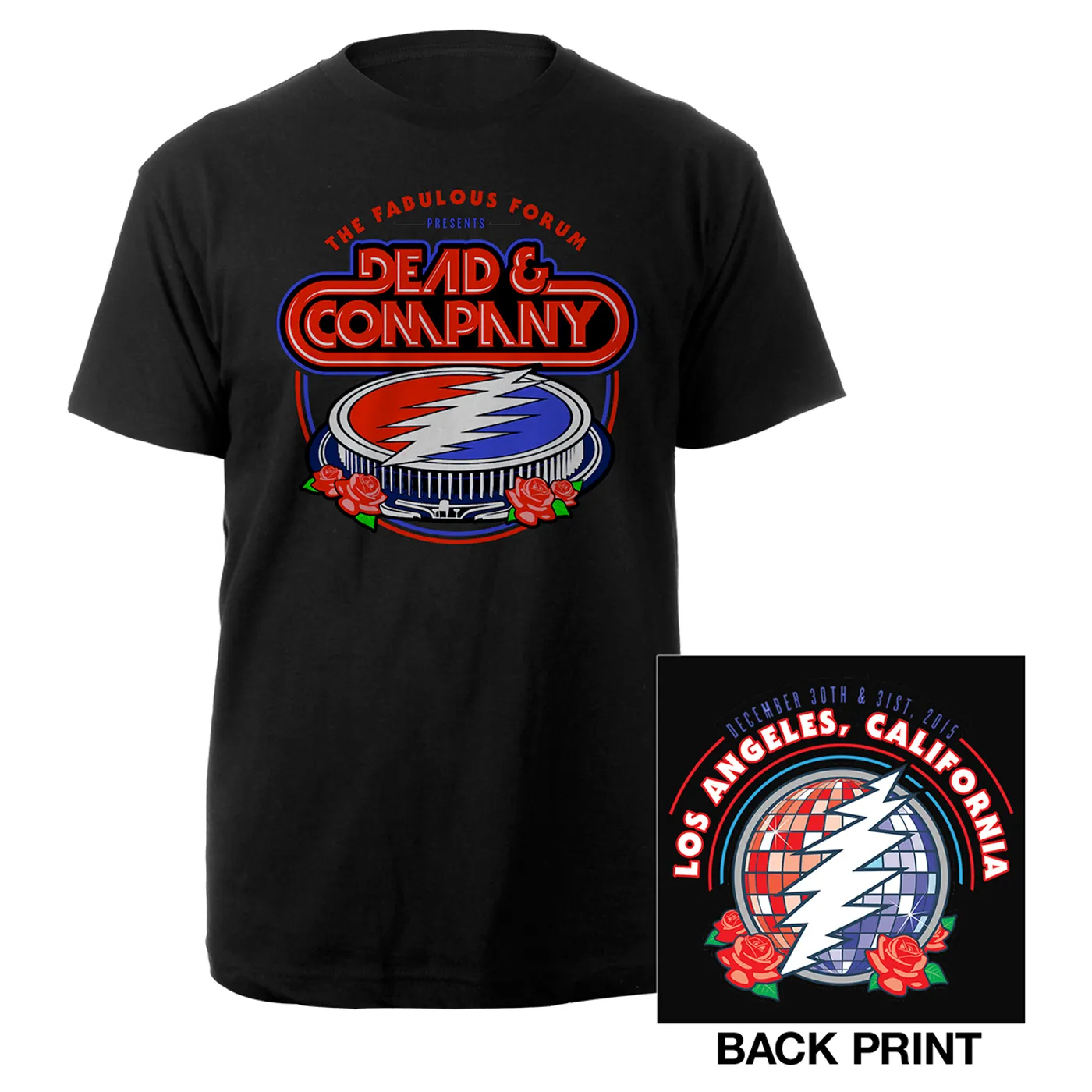 Dead & Company The Forum, Los Angeles Event Tee