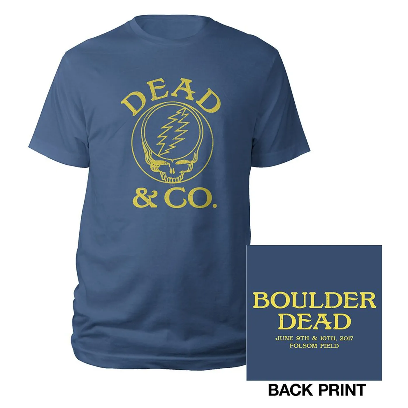 Dead & Company Boulder, CO Stealie Event Tee