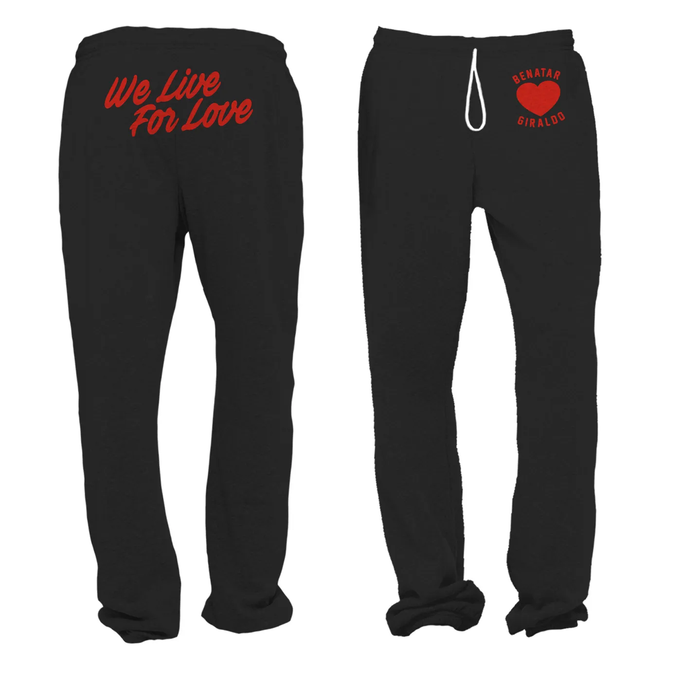 Pat Benatar & Neil Giraldo We Live for Love sweatpants