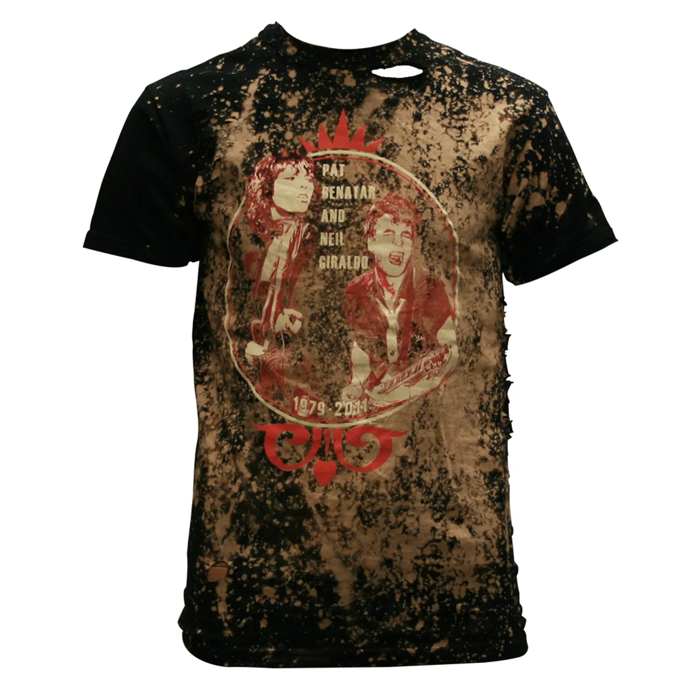 Pat Benatar & Neil Giraldo Custom Benatar/Giraldo Tour Tee