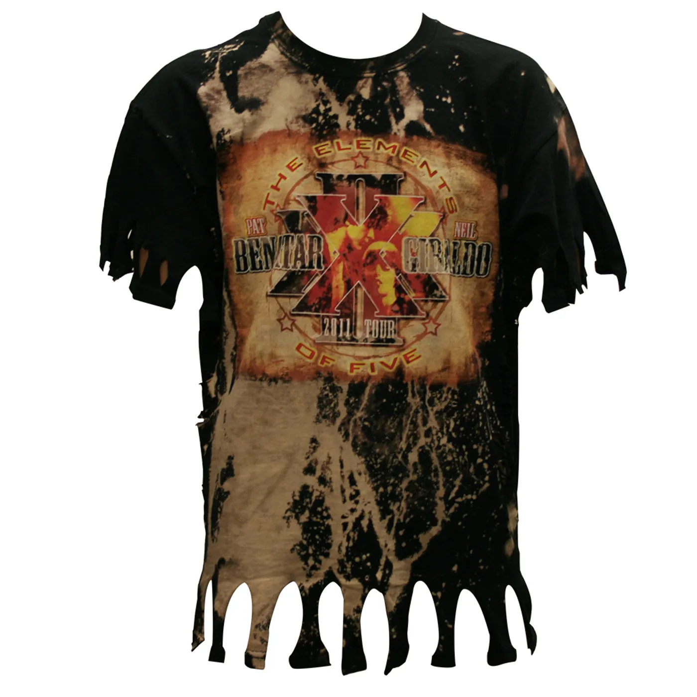 Pat Benatar Custom The Elements of Five Tour Tee
