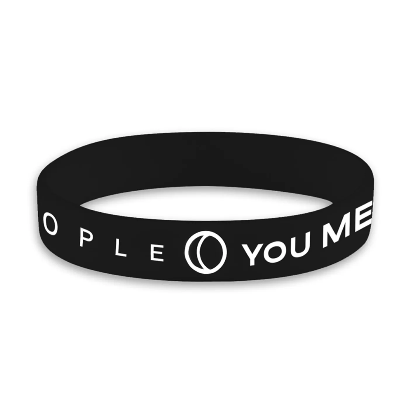 You Me At Six YMAS Logo Black Wristband