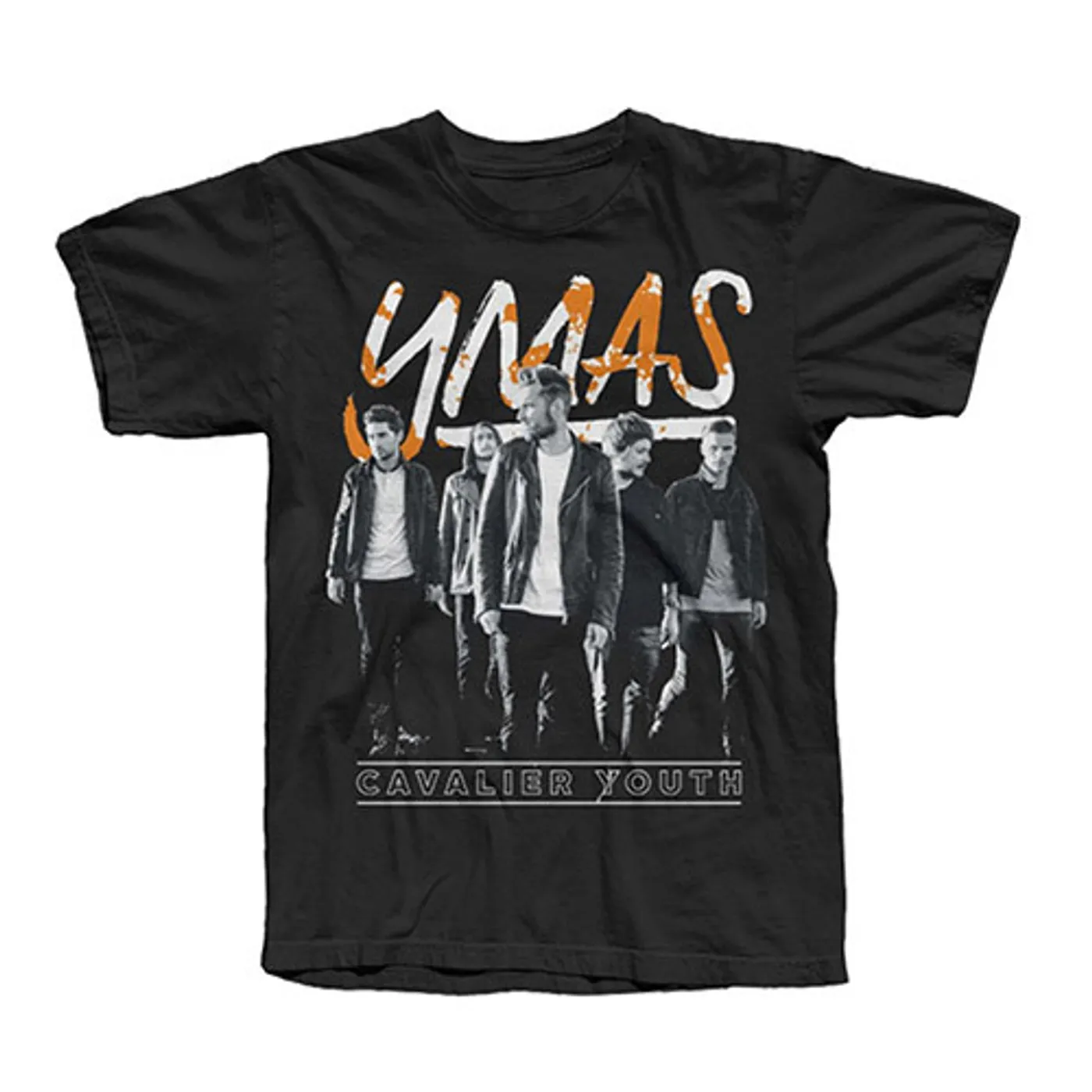 You Me At Six Band Tour Black T-shirt