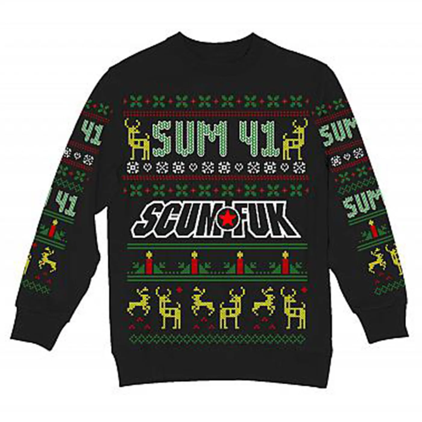 Sum 41 Ugly Christmas Sweatshirt