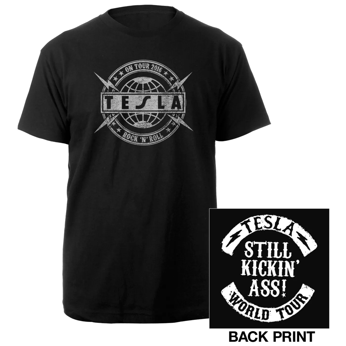 Tesla On Tour 2016 Tee