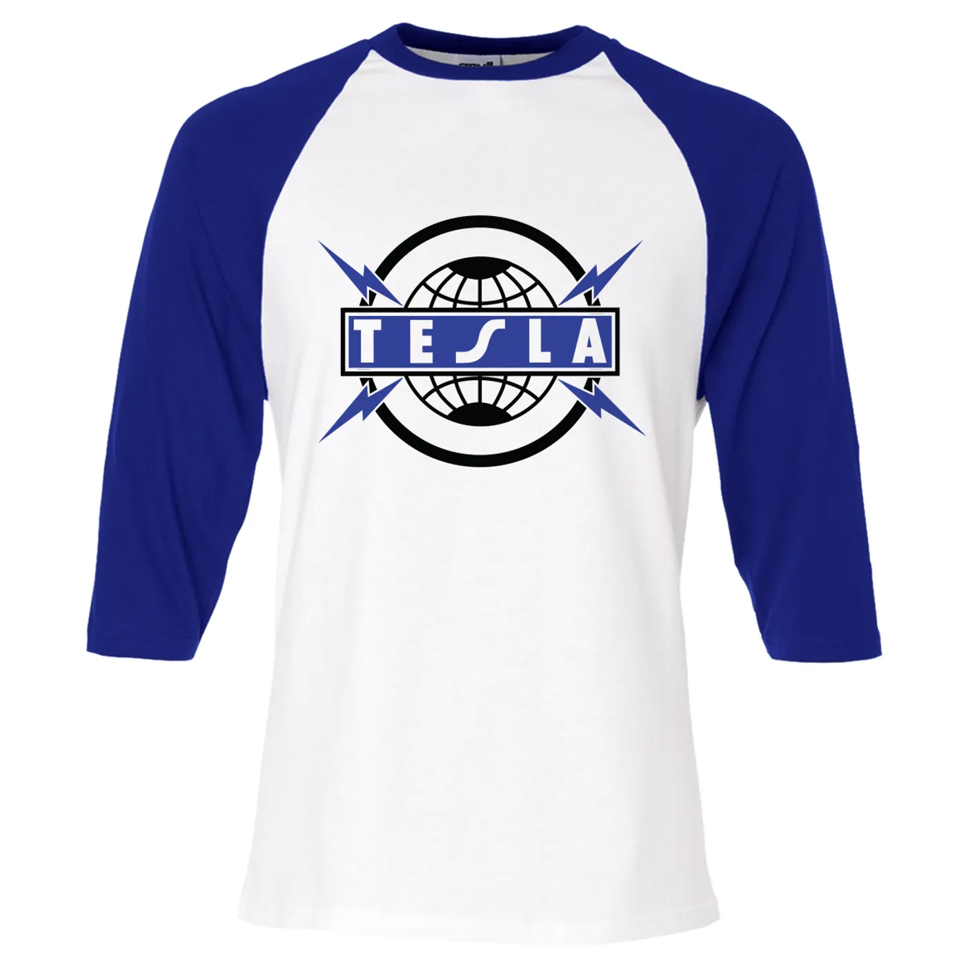 Tesla Classic Logo Raglan