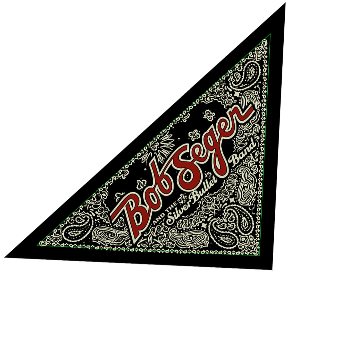 Bob Seger & The Silver Bullet Band Classic Logo Dog Bandana