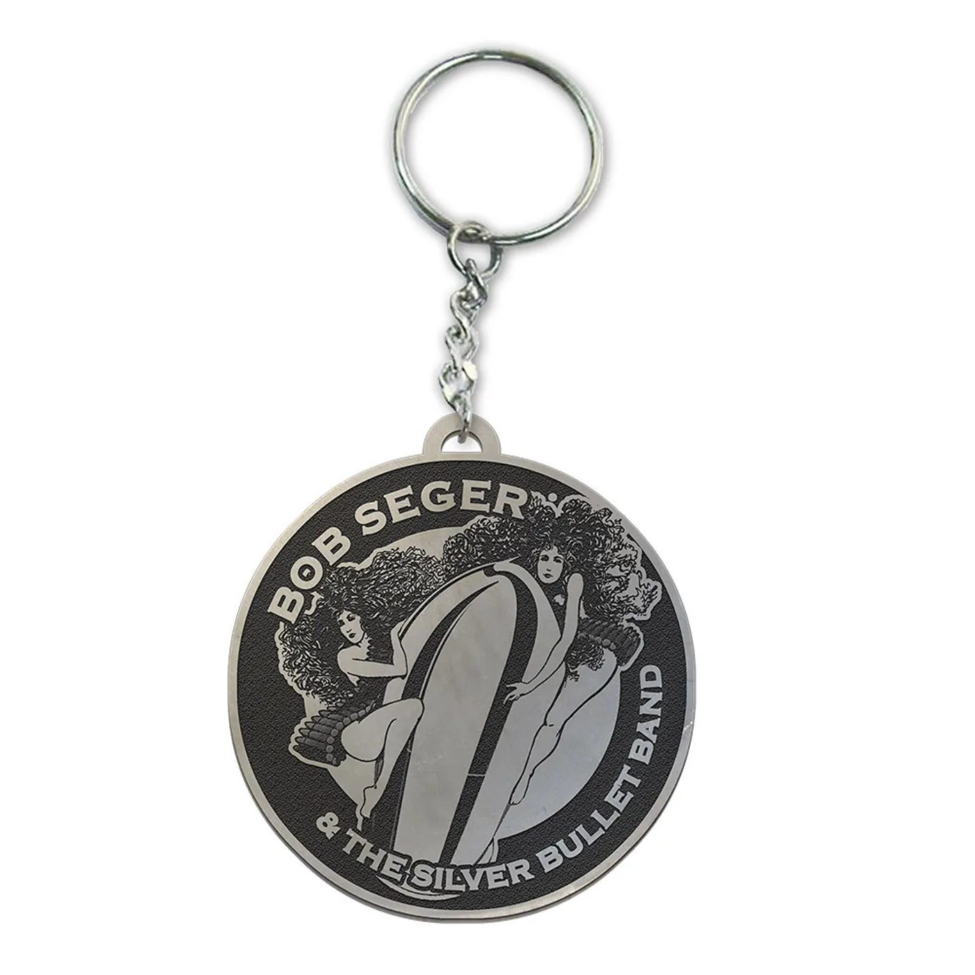 Bob Seger & The Silver Bullet Band Girls on the Bullet keychain