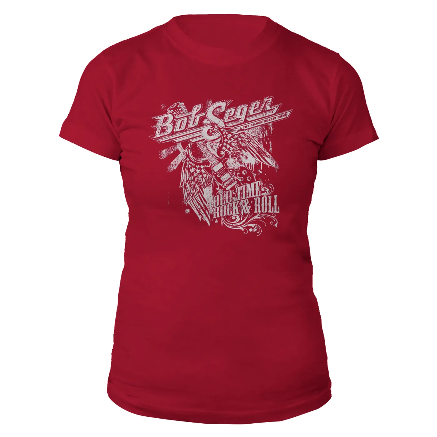 Bob Seger & The Silver Bullet Band Old Time Rock & Roll Ladies Tee