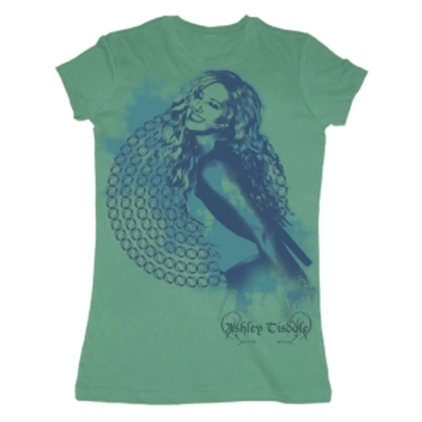 Ashley Tisdale Blue Note Babydoll Tee