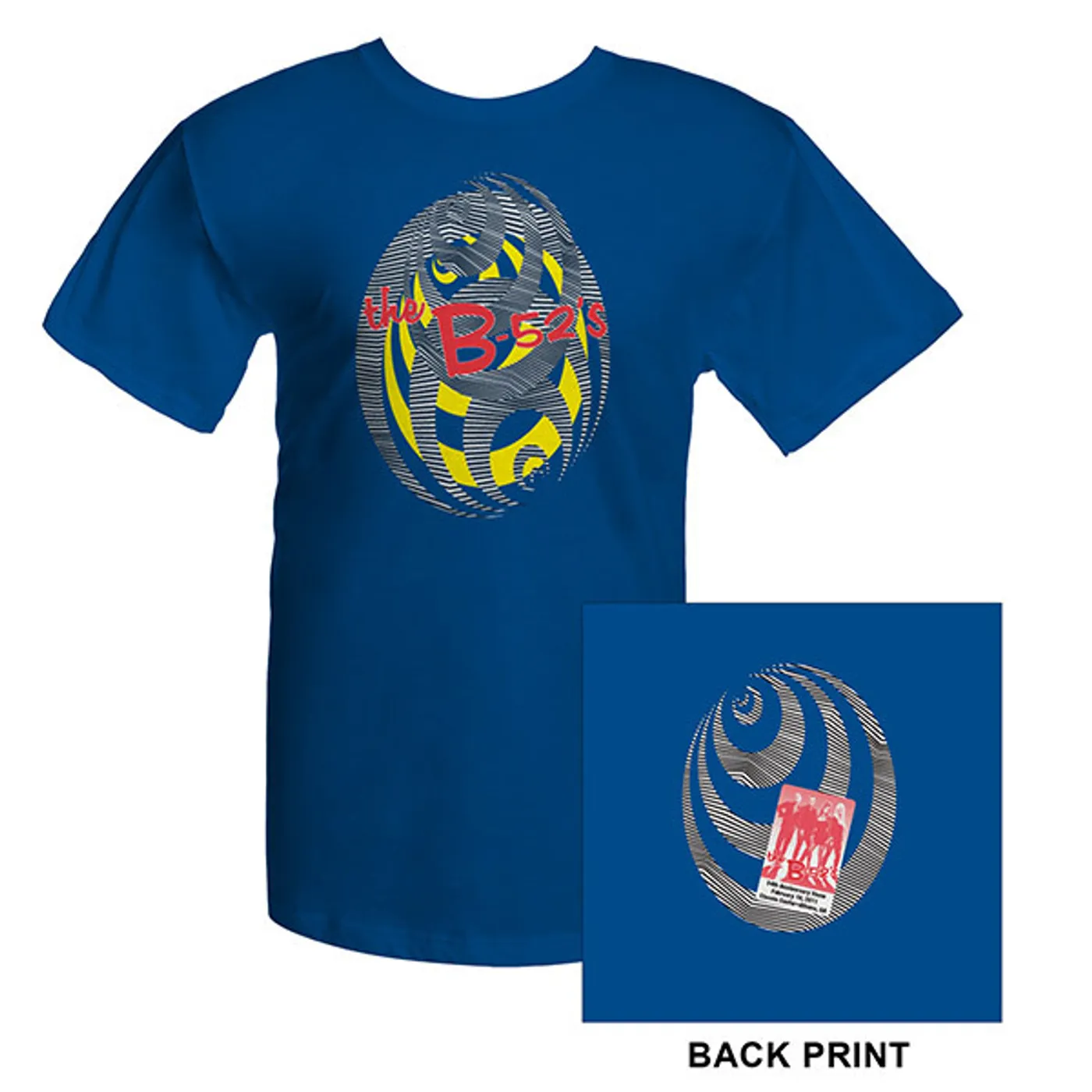 The B-52's Athens Anniversary Show Tee