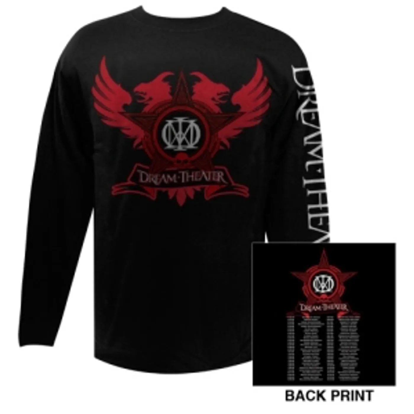 Dream Theater 2009 World Tour Long Sleeve Tee