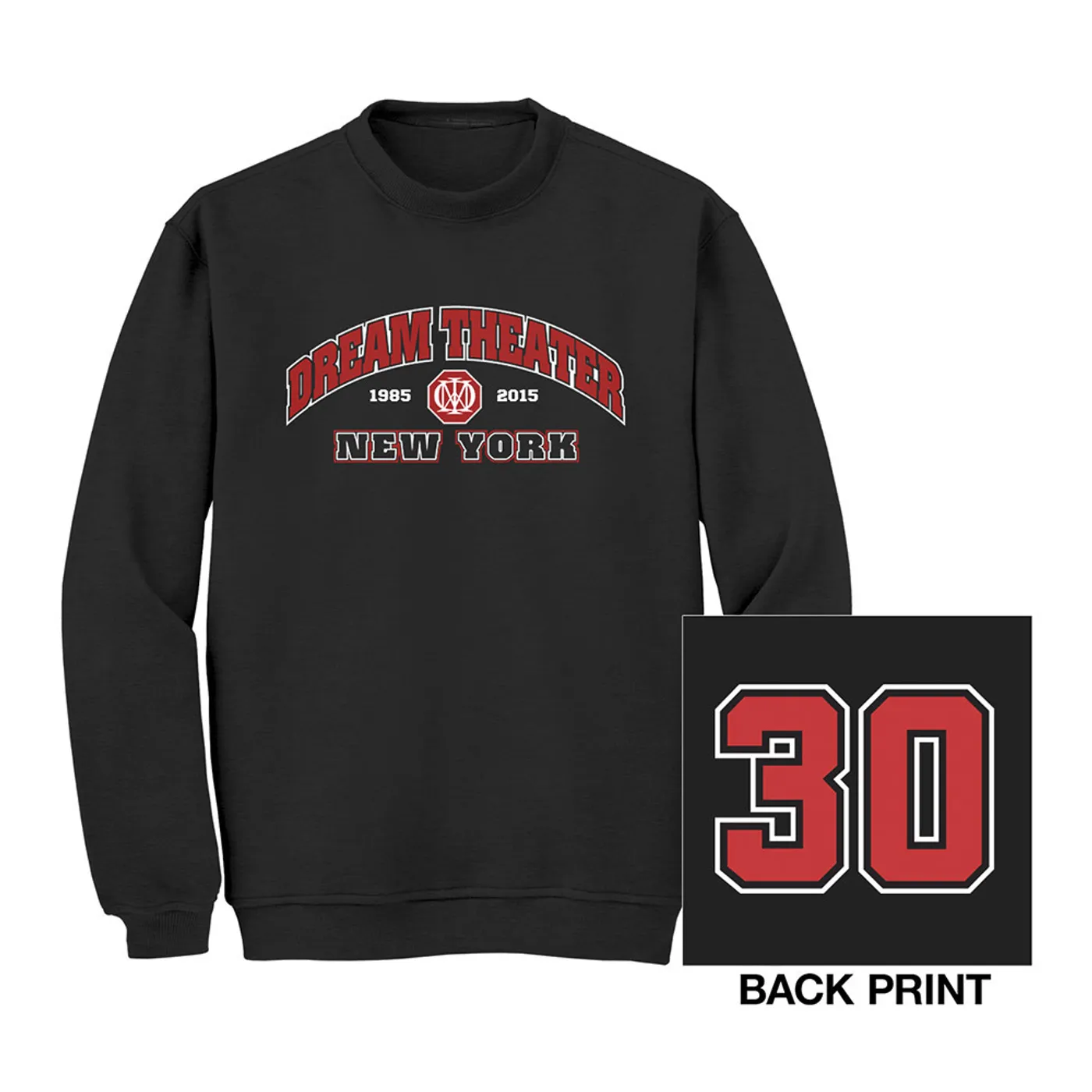 Dream Theater 30th Anniversary Crewneck Sweatshirt