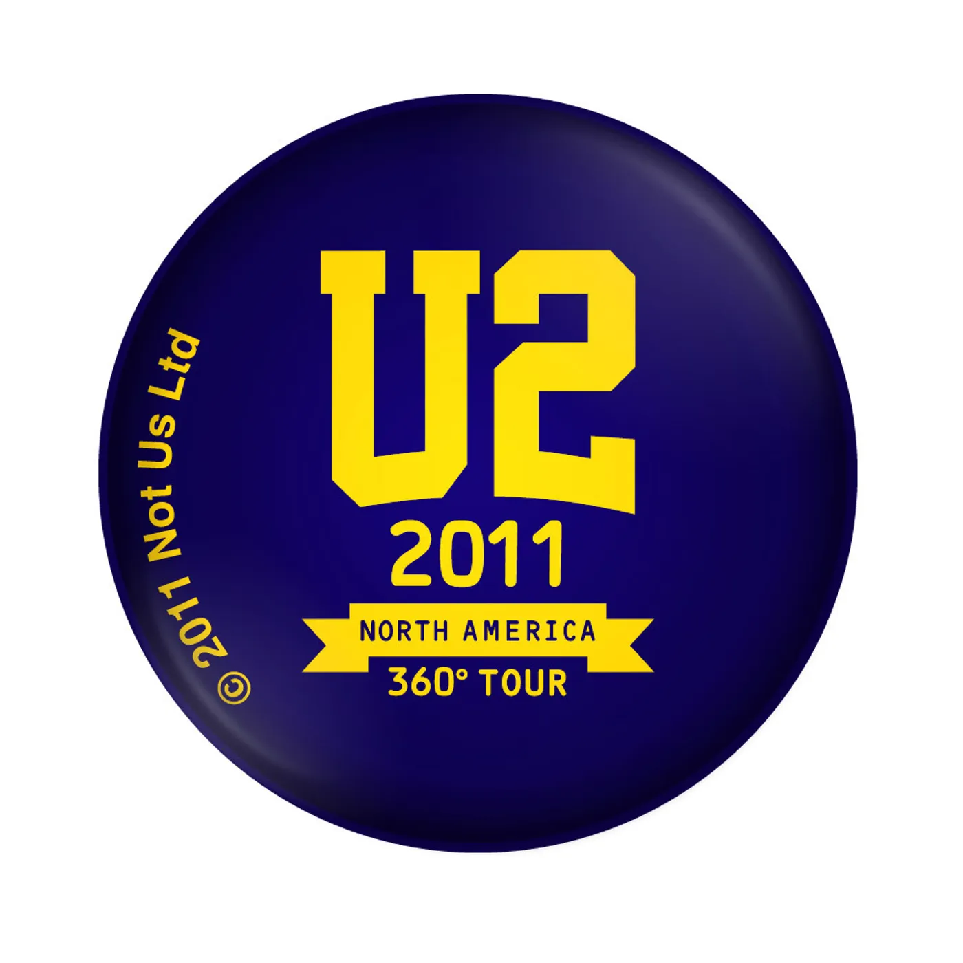 U2360 2011 North America Tour Button