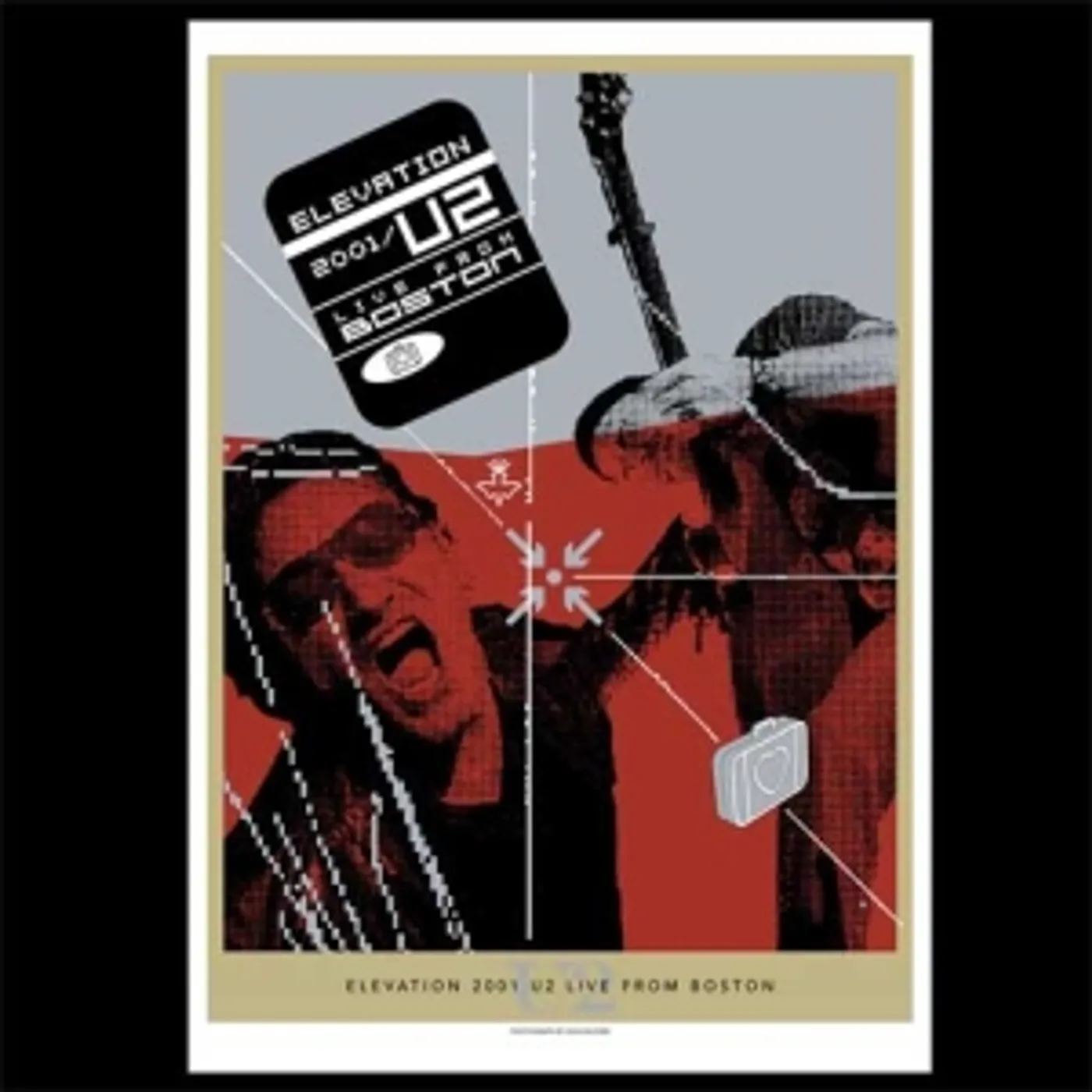 'Elevation 2001/U2 Live From Boston' DVD Lithograph