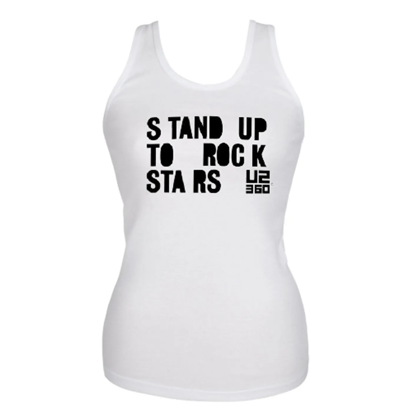 U2 Stand Up To Rock Stars Tank Top