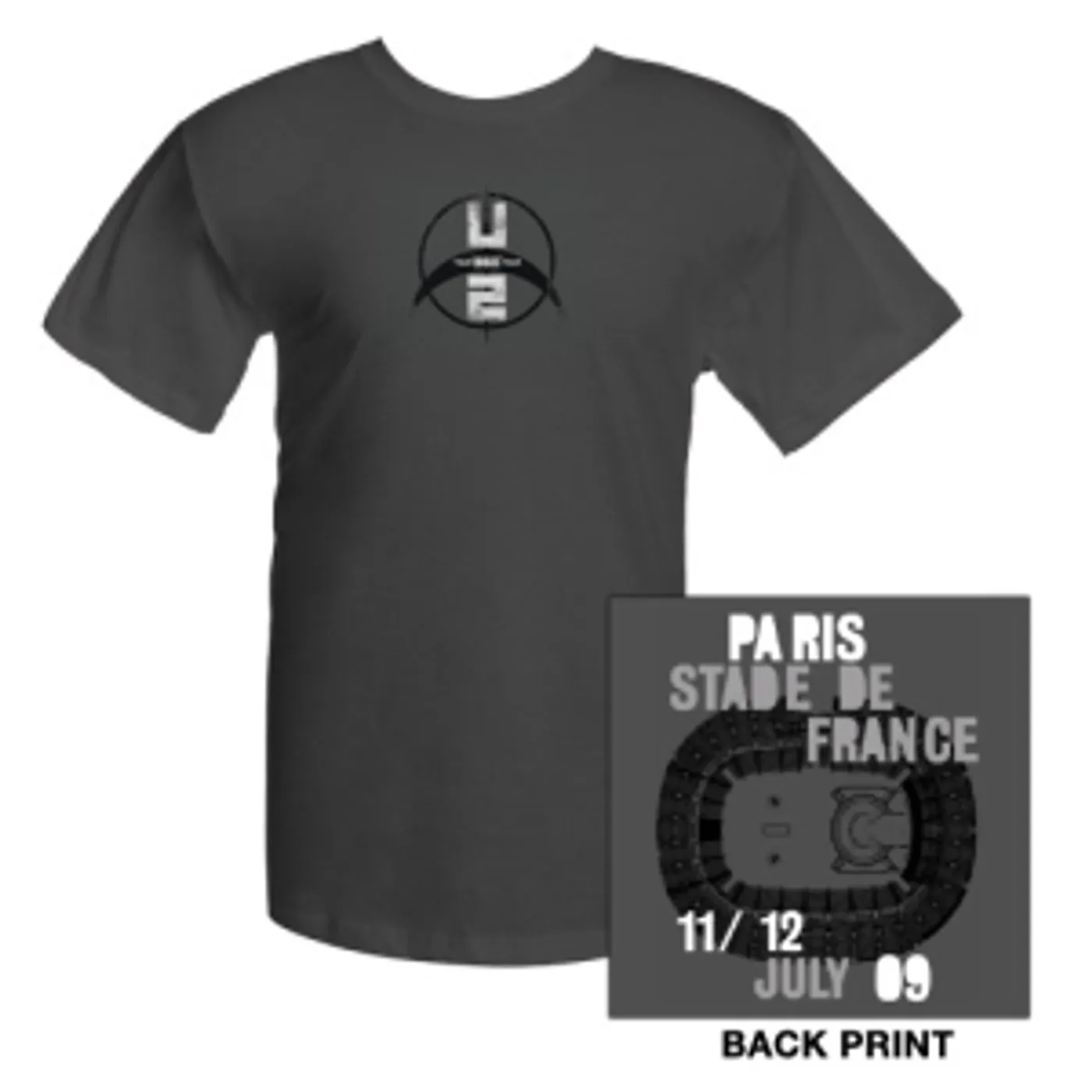 U2 Stade de France T-Shirt