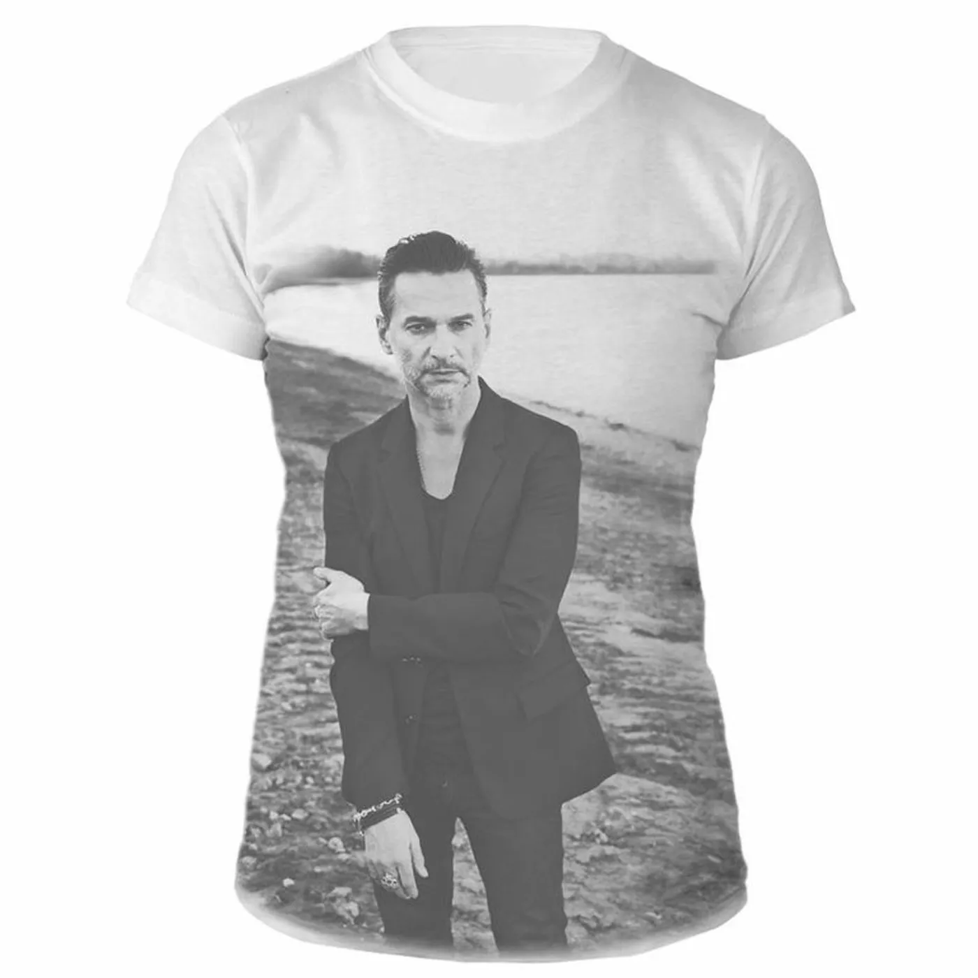 Depeche Mode Dave Gahan Allover White Babydoll