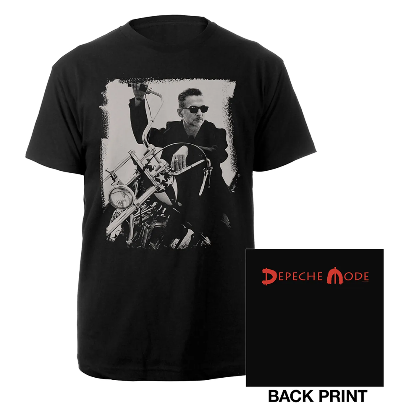 Depeche Mode Dave Photo Black T-shirt