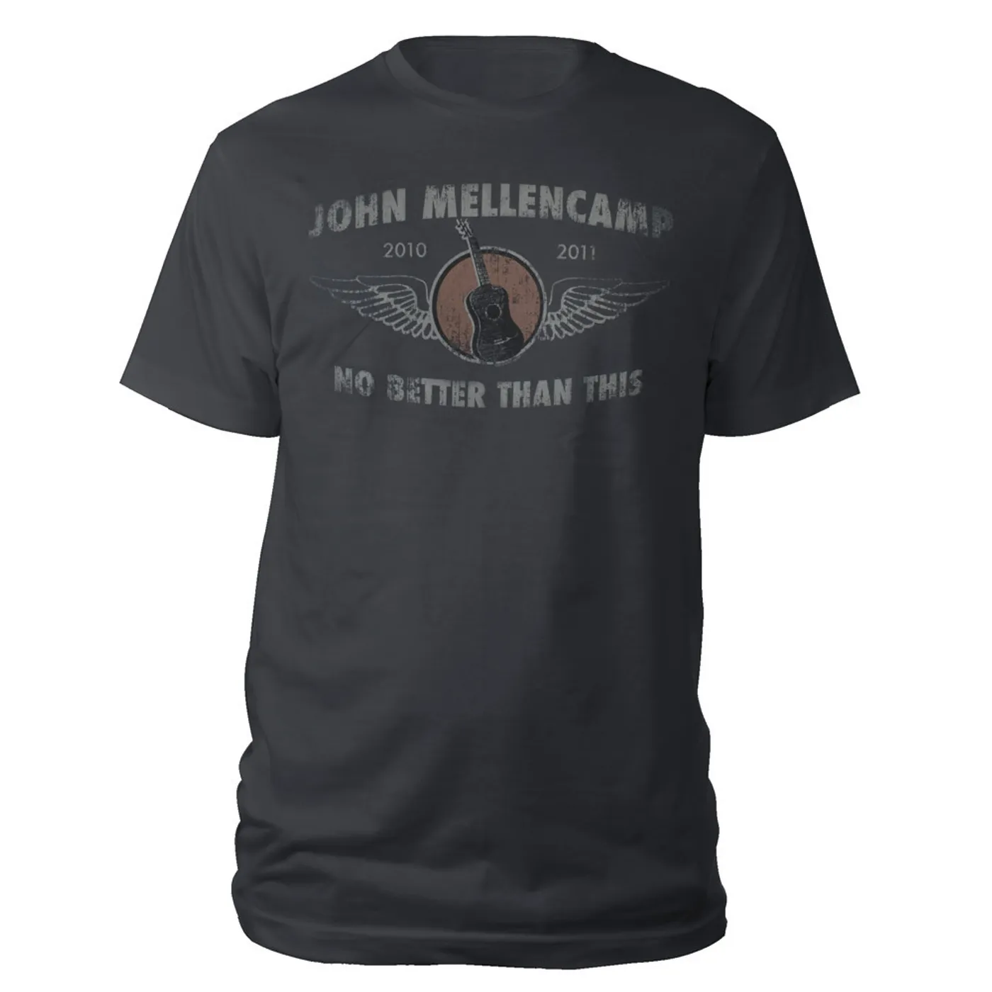 John Mellencamp Guitar Wings No Better Than This 2010-2011 Tour Tee