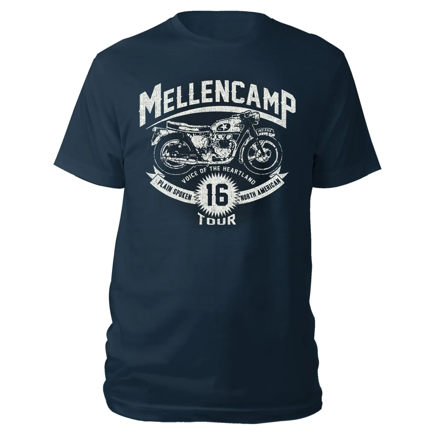 John Mellencamp Motorcycle 2016 Tour Tee