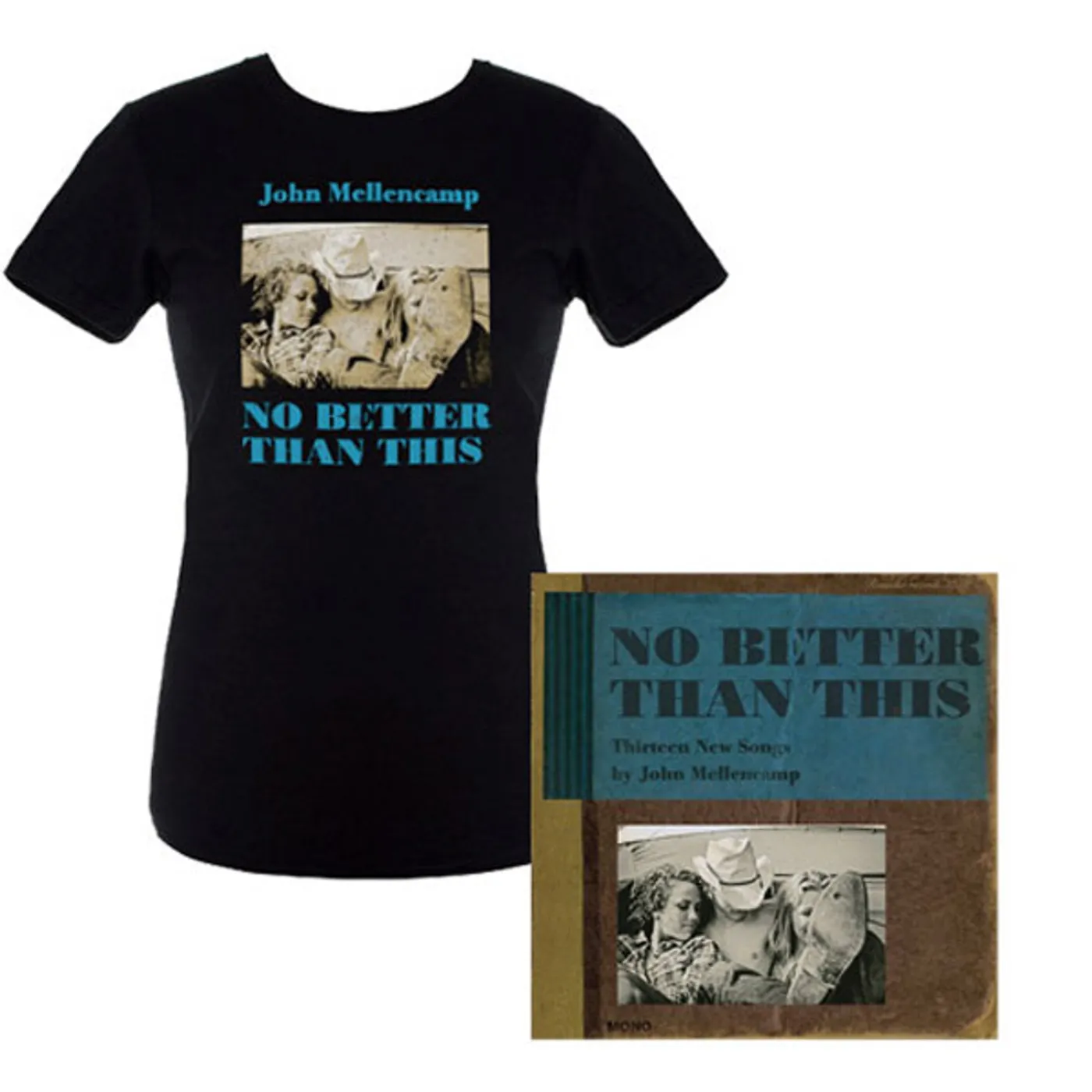 Save! John Mellencamp New Album 'No Better Than This' and Women's Album Cover Tee Bundle