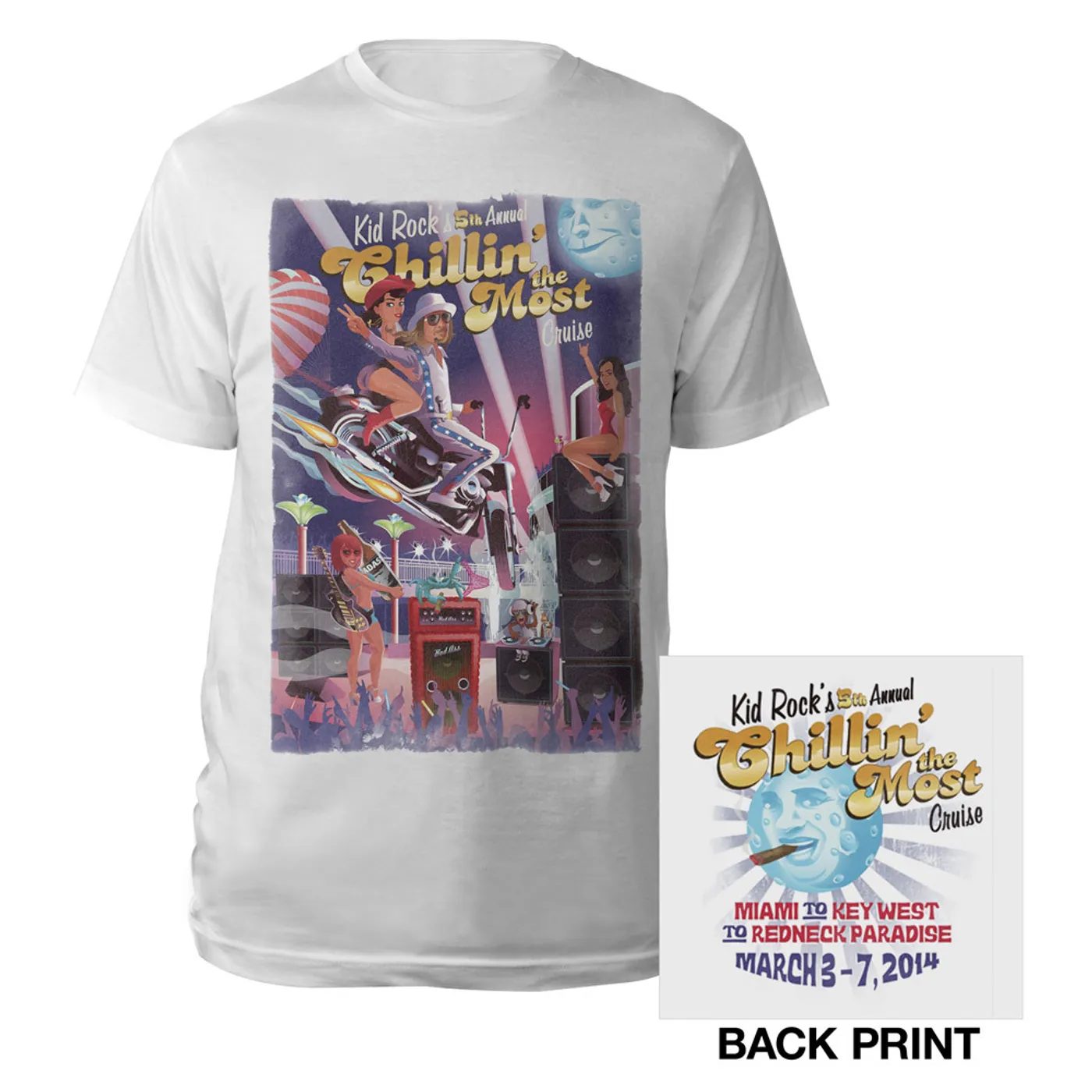 Kid Rock's 5th Annual Chillin' the Most Cruise Tee