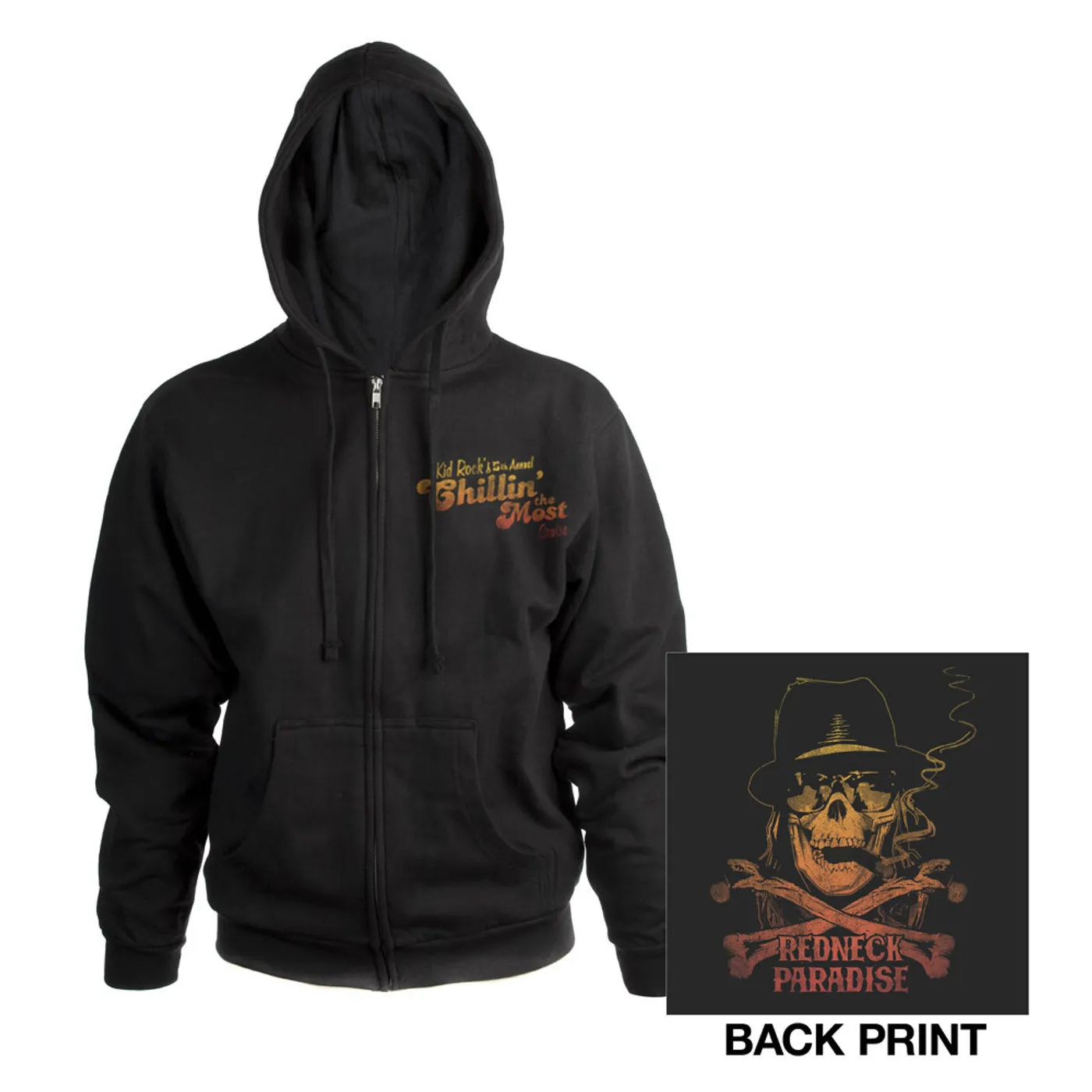 Kid Rock's 5th Annual Chillin' the Most Cruise Zip-Up Hoodie