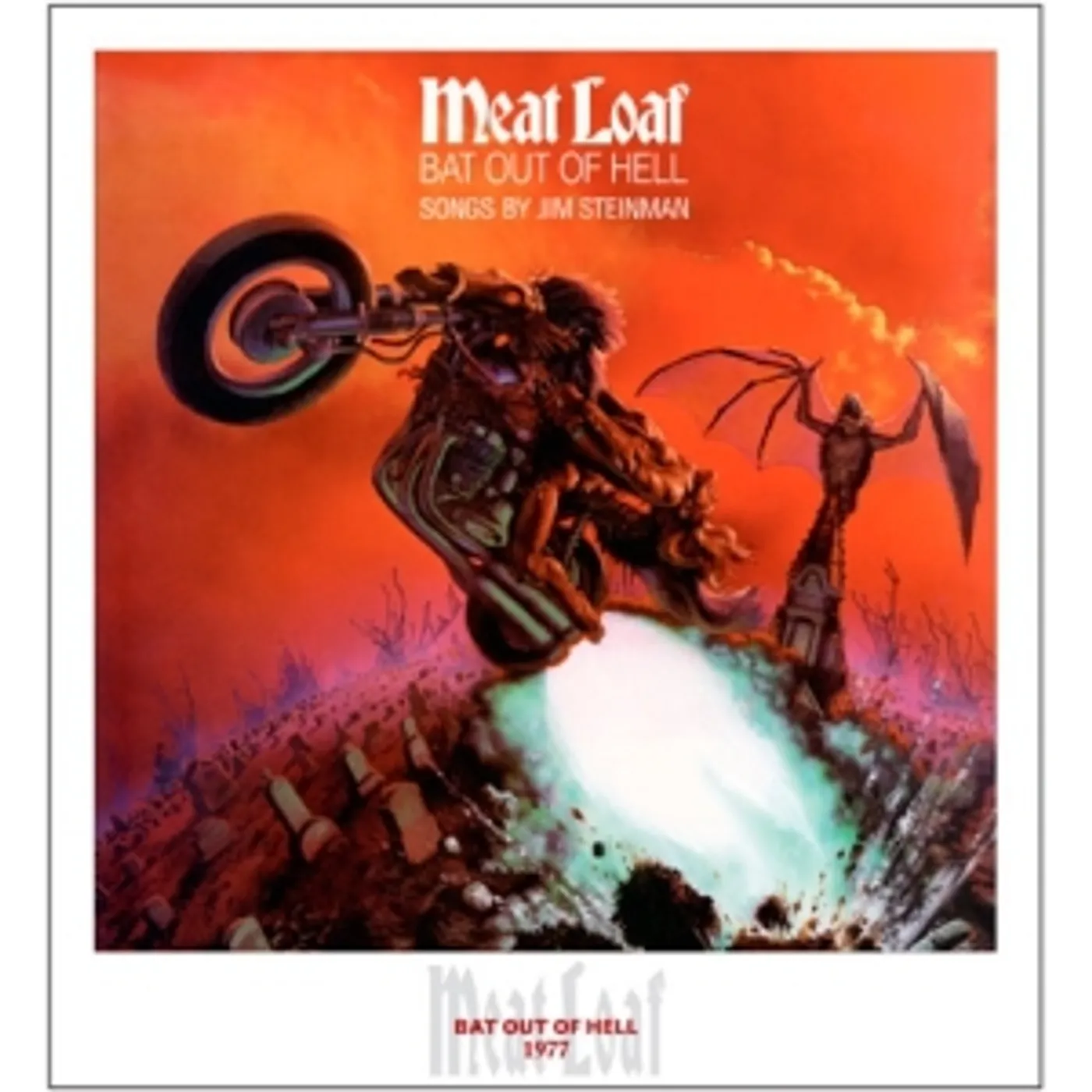 Meat Loaf Bat Out Of Hell Lithographic Print - Limited Collector's Edition 1/250