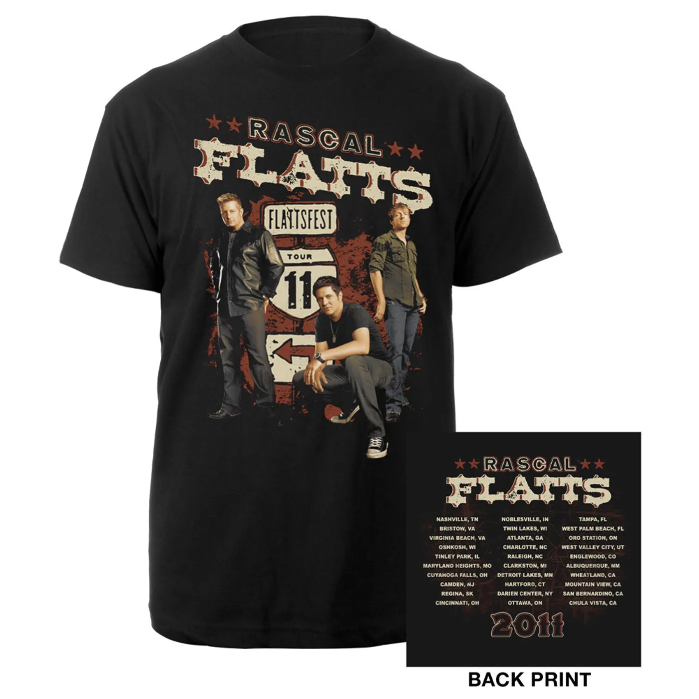 Rascal Flatts Tour Tee