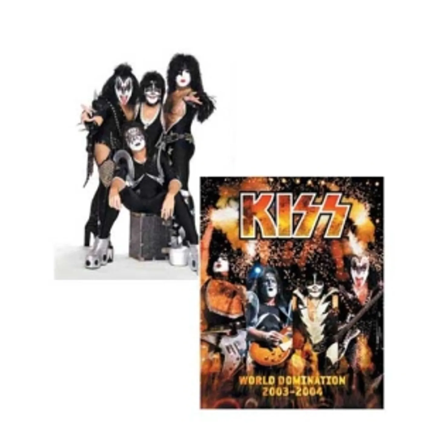 KISS REVAMPED Fall 2003/2004 World Domination Tour Program
